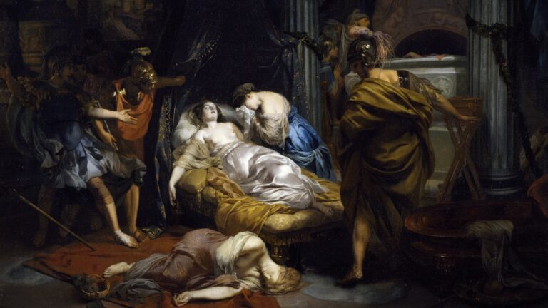 How did Cleopatra Die died