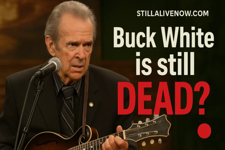 Buck White is still dead