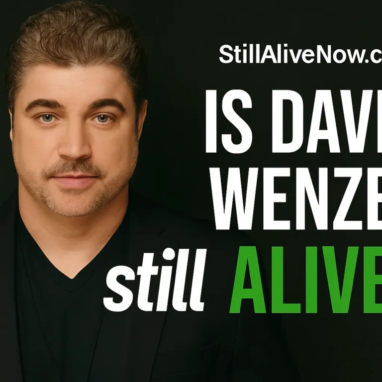 Is David Wenzel Still Alive