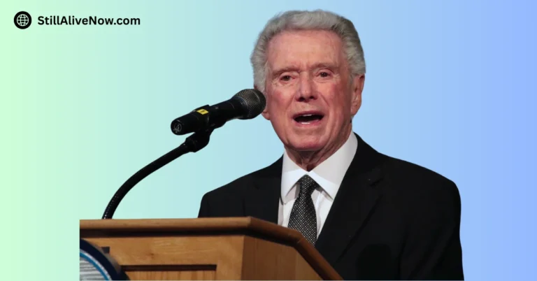 Is Regis Philbin Still Alive_ Television Presenter & Comedian Life and Health Update